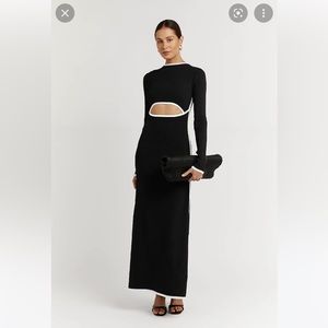 DISSH black knit dress